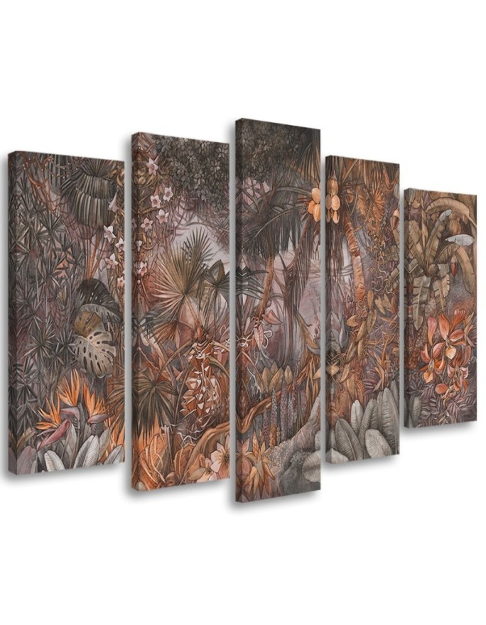 Canvas wall painting - Jungle rainforest | FEEBY