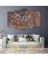 Canvas wall painting - Jungle rainforest | FEEBY