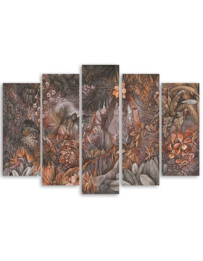 Canvas wall painting - Jungle rainforest | FEEBY