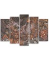 Canvas wall painting - Jungle rainforest | FEEBY