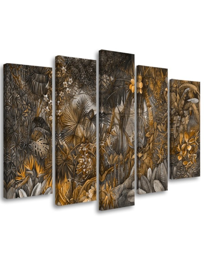 Canvas wall painting - Jungle rainforest | FEEBY