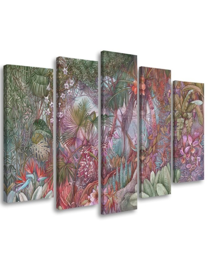 Canvas wall painting - Deep jungle | FEEBY