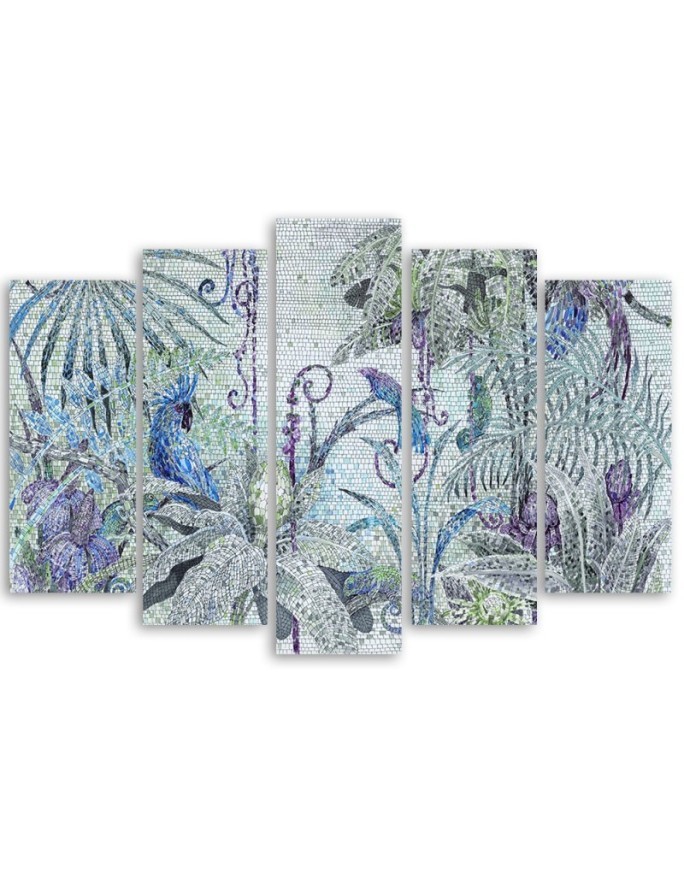 Canvas wall painting - Jungle mosaic | FEEBY