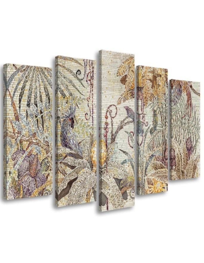 Canvas wall painting - Jungle mosaic | FEEBY