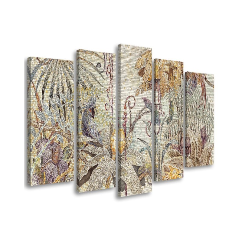 Canvas wall painting - Jungle mosaic | FEEBY