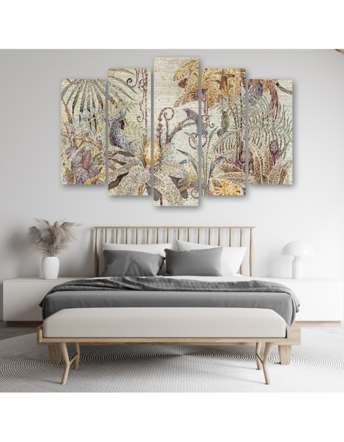 Canvas wall painting - Jungle mosaic | FEEBY