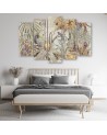 Canvas wall painting - Jungle mosaic | FEEBY