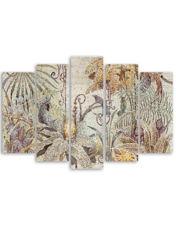 Canvas wall painting - Jungle mosaic | FEEBY
