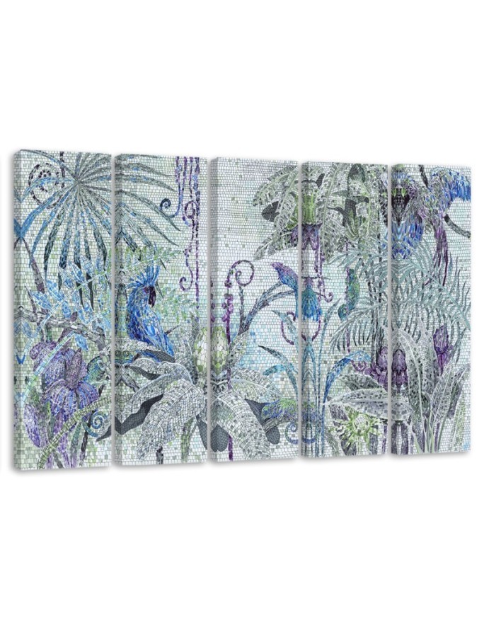 Modern wall painting - Jungles mosaic | FEEBY