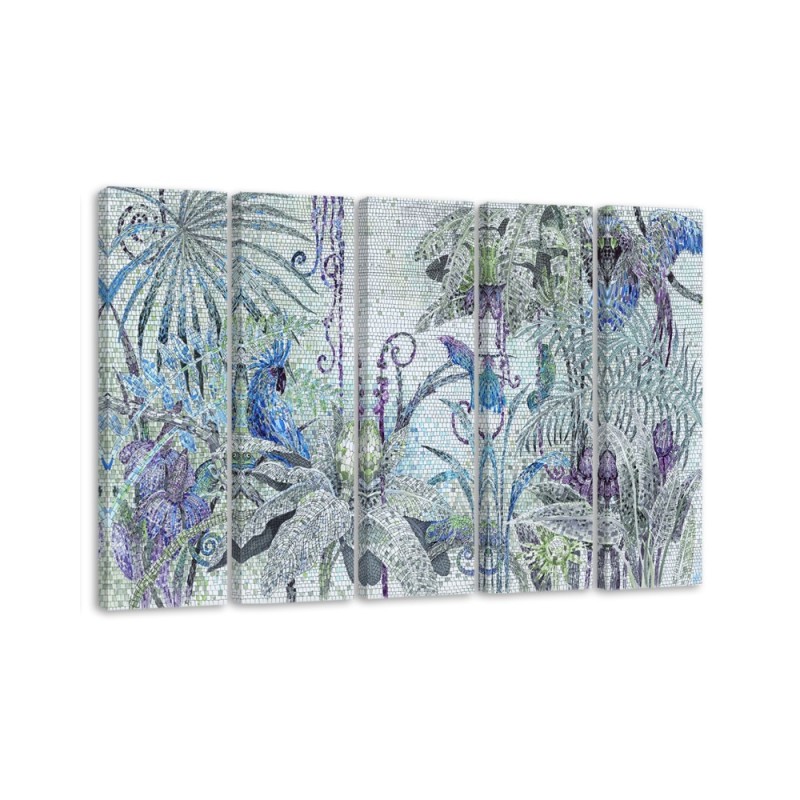 Modern wall painting - Jungles mosaic | FEEBY