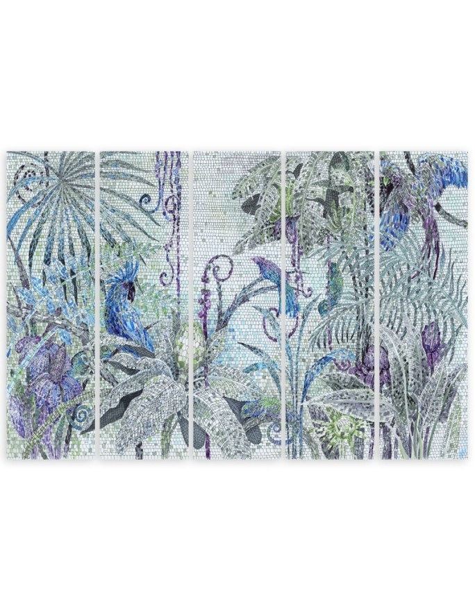 Modern wall painting - Jungles mosaic | FEEBY