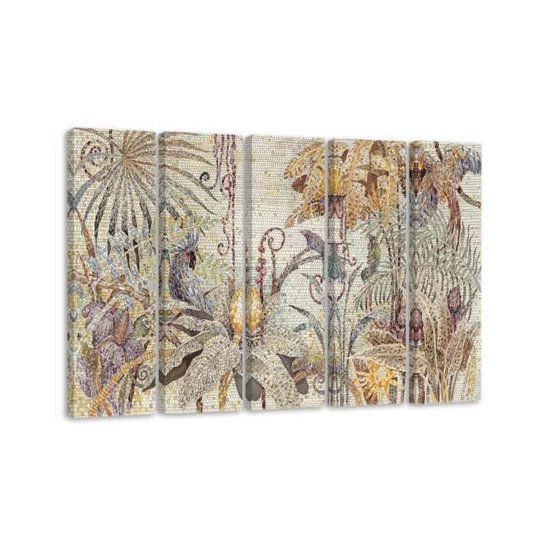 Modern wall painting - Jungles mosaic | FEEBY