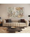 Modern wall painting - Jungles mosaic | FEEBY