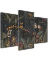 Canvas print for living room canvas - Monkeys in the jungle | FEEBY