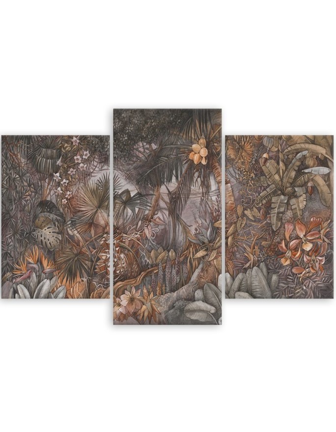 Canvas print for living room canvas - Deep jungle | FEEBY