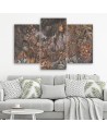 Canvas print for living room canvas - Deep jungle | FEEBY