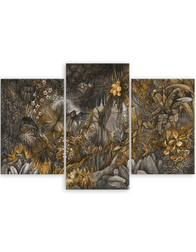 Canvas print for living room canvas - Deep jungle | FEEBY