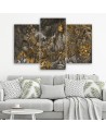 Canvas print for living room canvas - Deep jungle | FEEBY