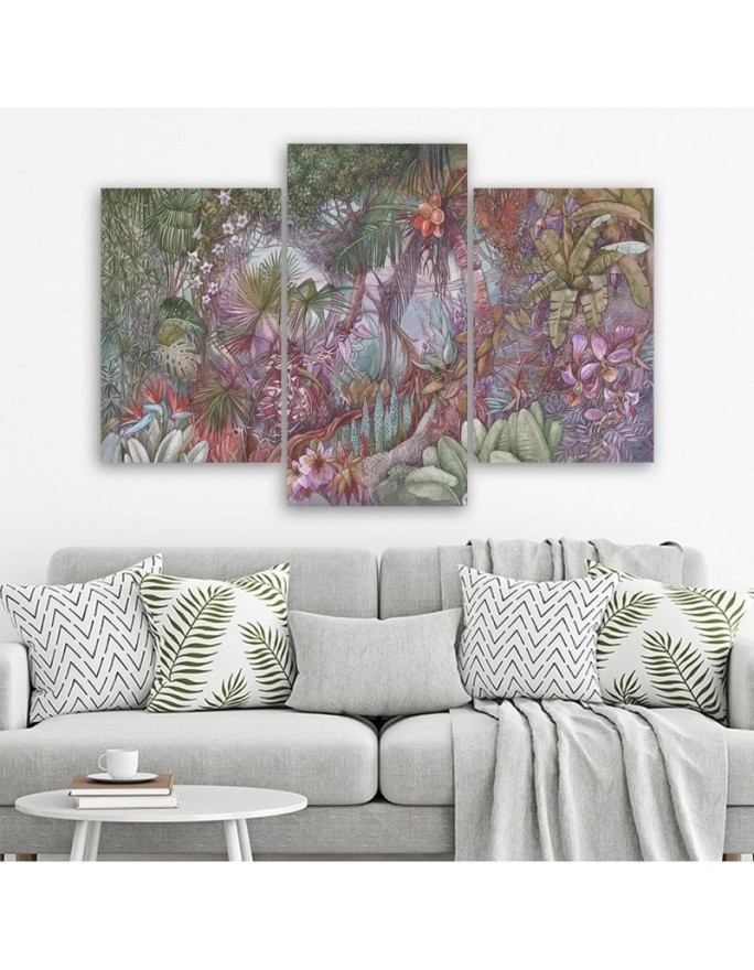 Canvas print for living room canvas - Deep jungle | FEEBY