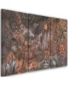Wall Canvas painting for living room - Deep jungle | FEEBY