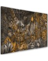 Wall Canvas painting for living room - Deep jungle | FEEBY