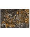 Wall Canvas painting for living room - Deep jungle | FEEBY