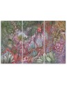 Wall Canvas painting for living room - Deep jungle | FEEBY