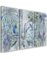 Picture on Canvas for the living room - Jungle mosaic | FEEBY