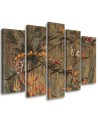 Canvas print for living room - Monkeys in the jungle | FEEBY