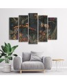 Canvas print for living room - Monkeys in the jungle | FEEBY
