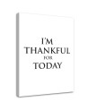 Motivational canvas painting Gratitude Decorative painting | FEEBY