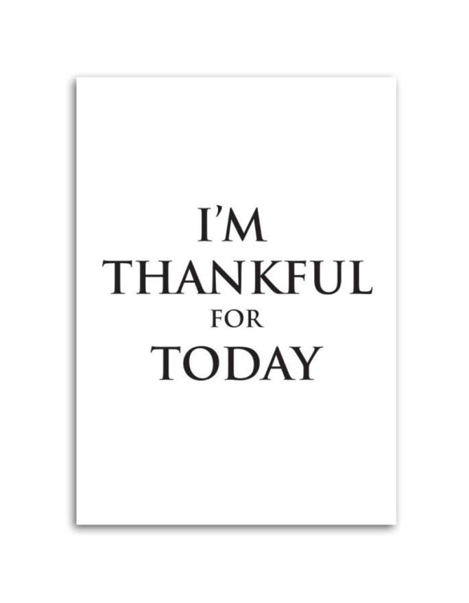 Motivational canvas painting Gratitude Decorative painting | FEEBY