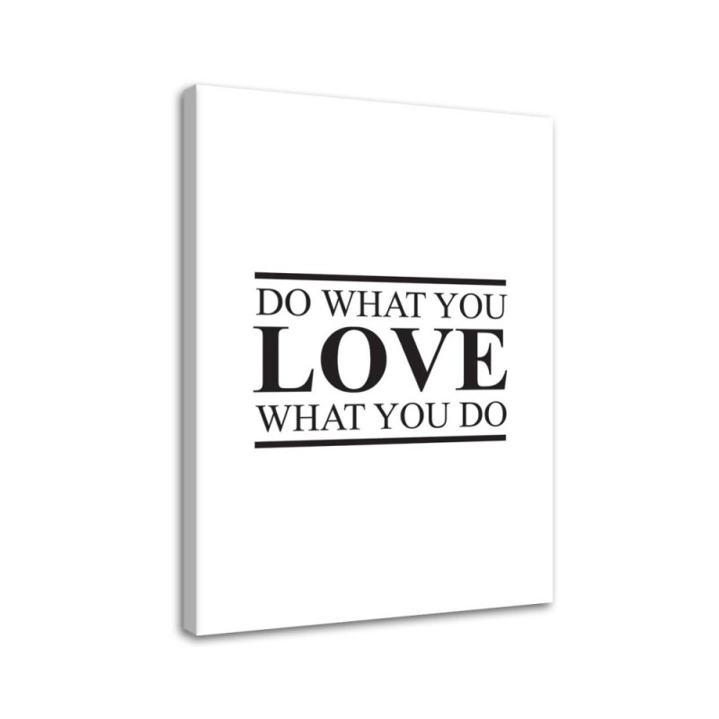 Do what you love - Bedroom picture with captions | FEEBY