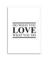 Do what you love - Bedroom picture with captions | FEEBY