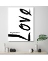 White love quotes - Modern Canvas painting for the bedroom | FEEBY