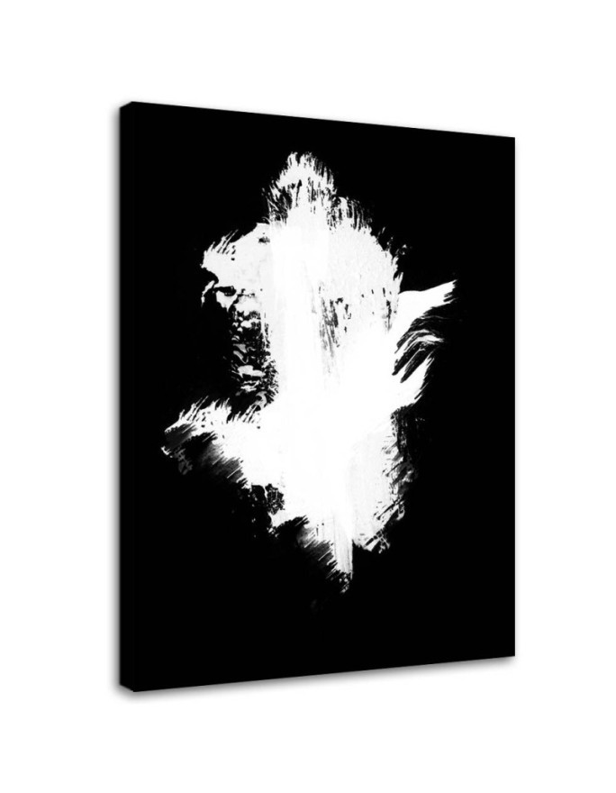 Contrast of colours - Modern Canvas painting for the living room | FEEBY