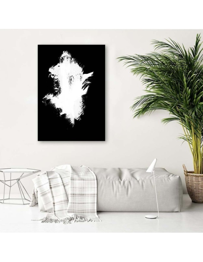 Contrast of colours - Modern Canvas painting for the living room | FEEBY