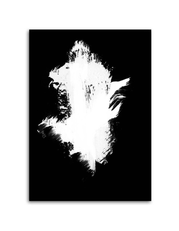 Contrast of colours - Modern Canvas painting for the living room | FEEBY