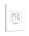 Berlin print lettering - Modern painting for living room | FEEBY
