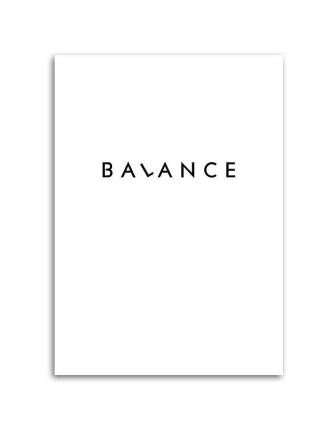 Balance Modern Canvas painting for the bedroom | FEEBY