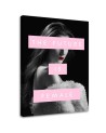 Future is a woman quotes - Modern Canvas painting for the bedroom | FEEBY