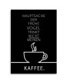 Typography Coffee with quotes on wrapped canvas | FEEBY