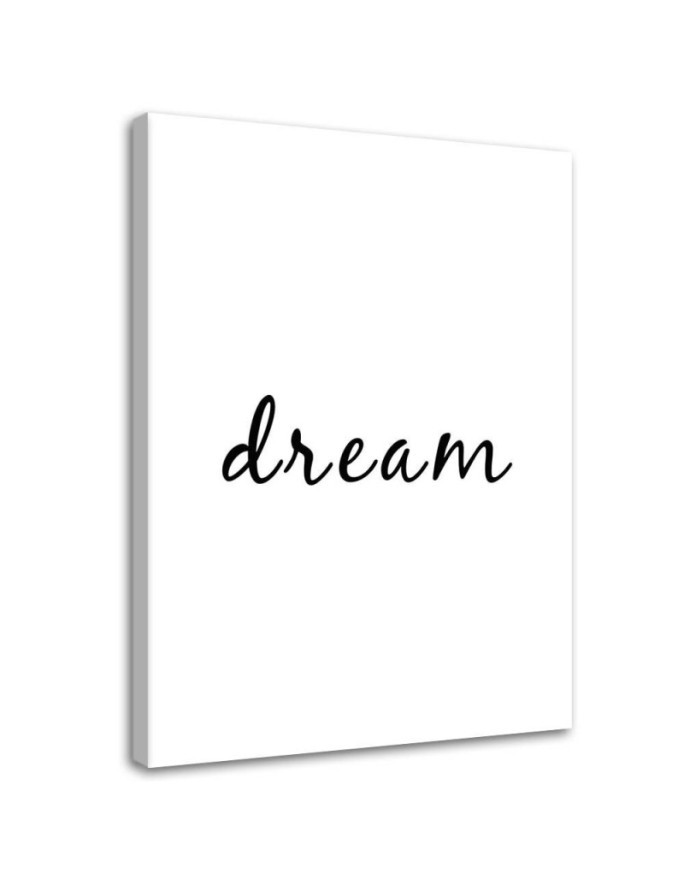 Typography Dream quote - Modern Wall art Picture | FEEBY