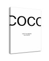 Coco Chanel quote Decorative Canvas painting | FEEBY