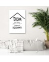 House with quotes - Decorative Canvas painting for wall | FEEBY