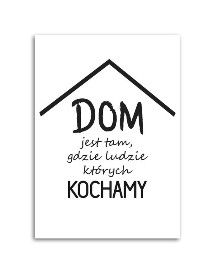 House with quotes - Decorative Canvas painting for wall | FEEBY