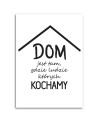 House with quotes - Decorative Canvas painting for wall | FEEBY
