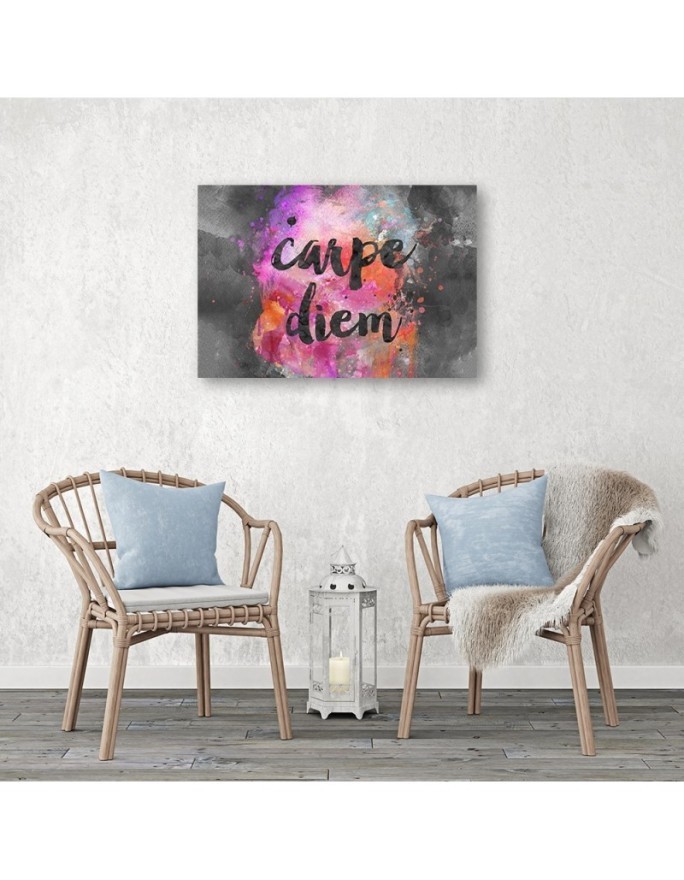 Carpe diem - Modern wall art Canvas painting | FEEBY