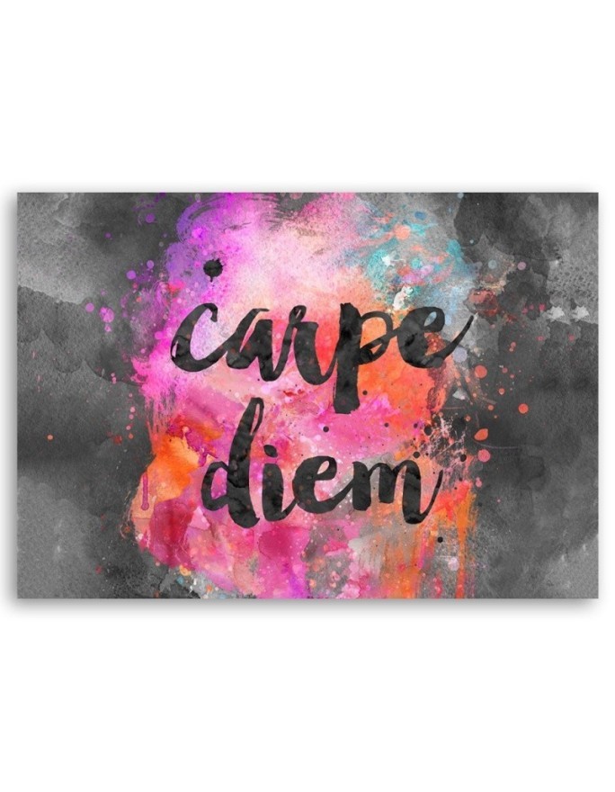 Carpe diem - Modern wall art Canvas painting | FEEBY