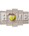 Canvas print for living room Canvas print Home Caption Vintage | FEEBY